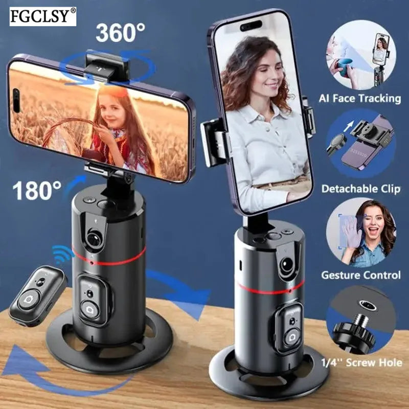 360° Gimbal Stabilizer & Selfie Stick